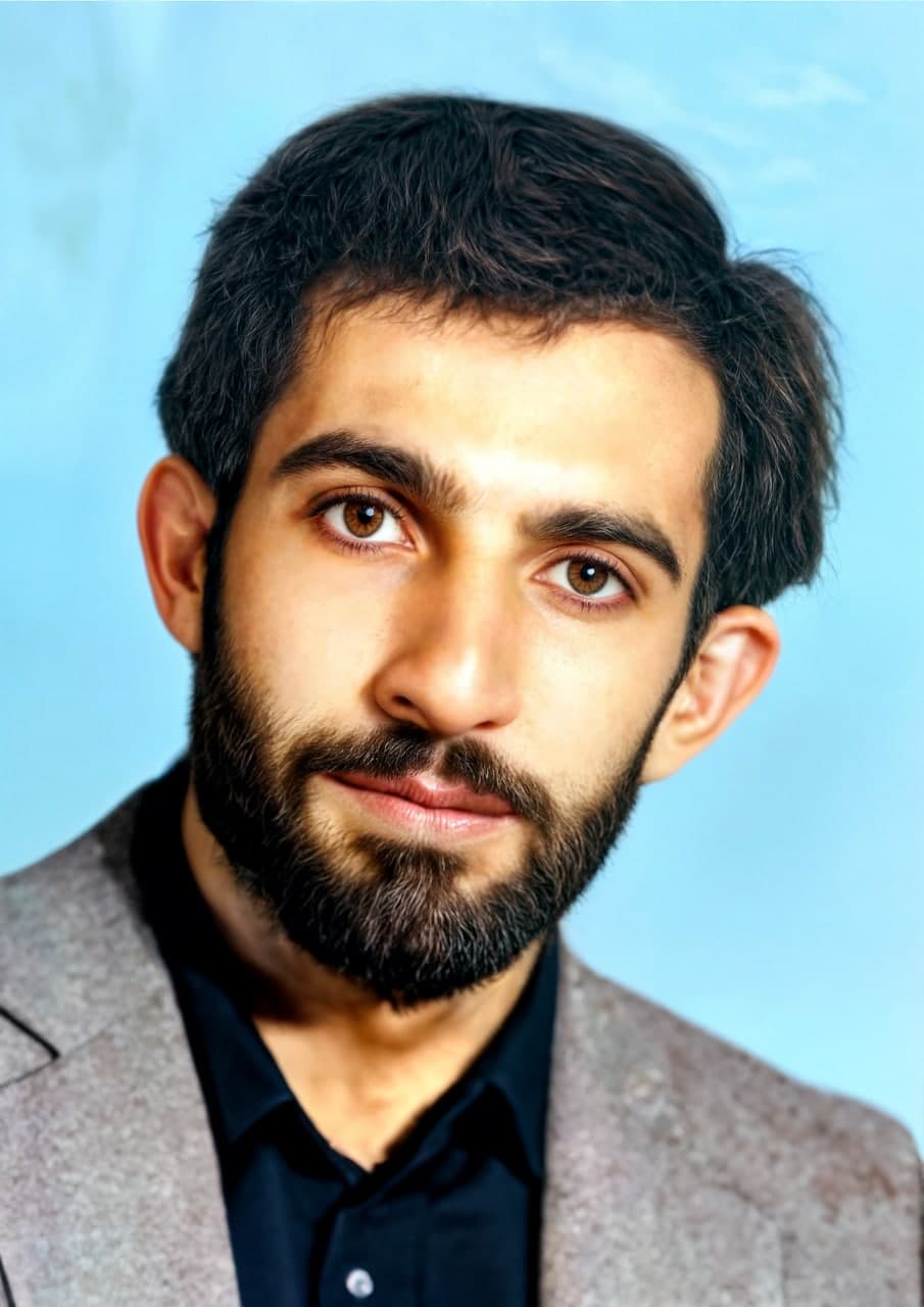 تصویر بازسازی شده باکیفیت از شهید محمد کچوئی